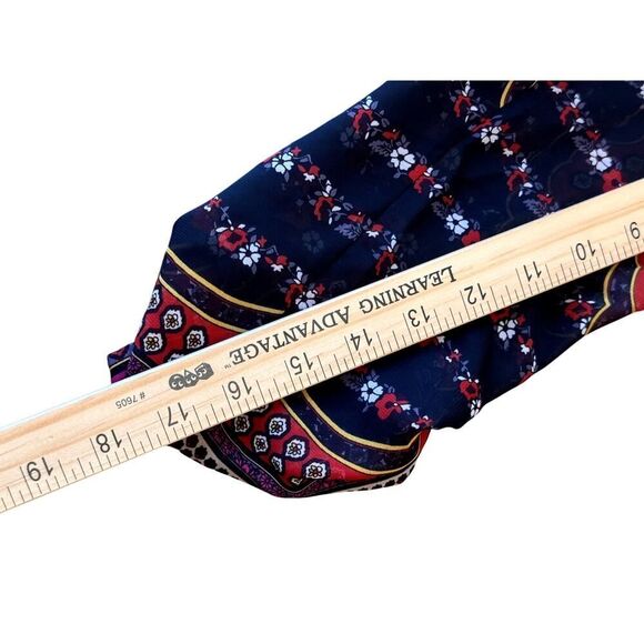 DANIEL RAINN Boho Paisley Print Peasant Blouse Sz S Long Sleeve Anthropologie - Picture 7 of 9